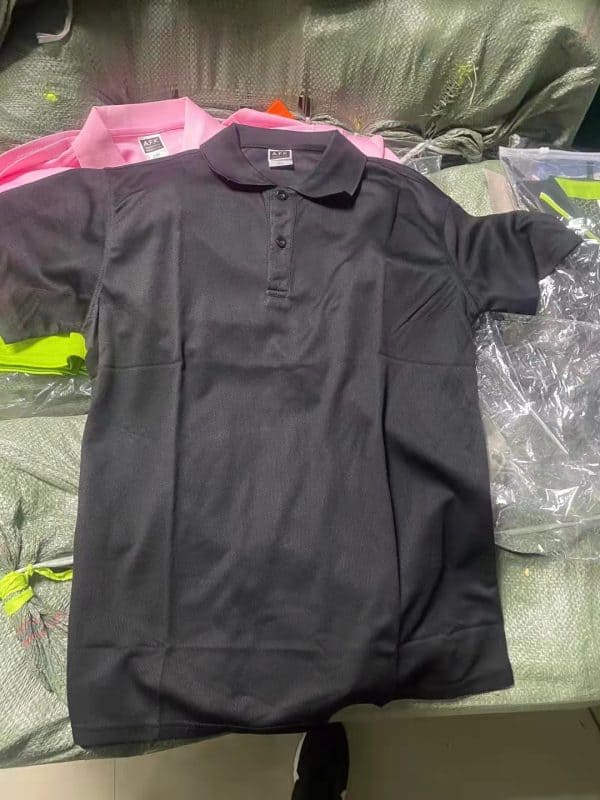 In Stock Goods Men Polo Tshirt Quick-Drying Fabric Clothes - Image 8