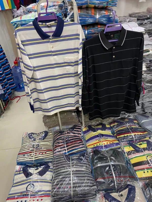 Stock Clothes Men Polo Tshirt - Image 6