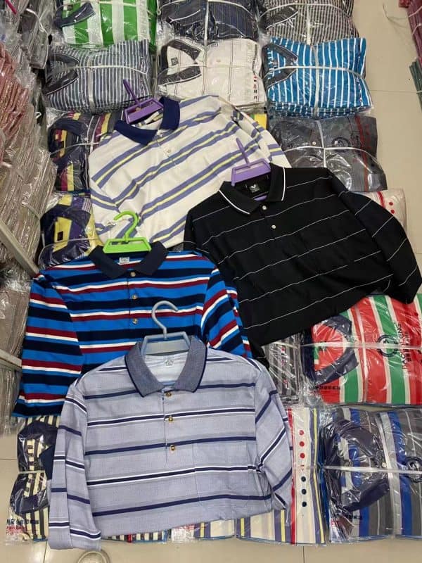 Stock Clothes Men Polo Tshirt - Image 8