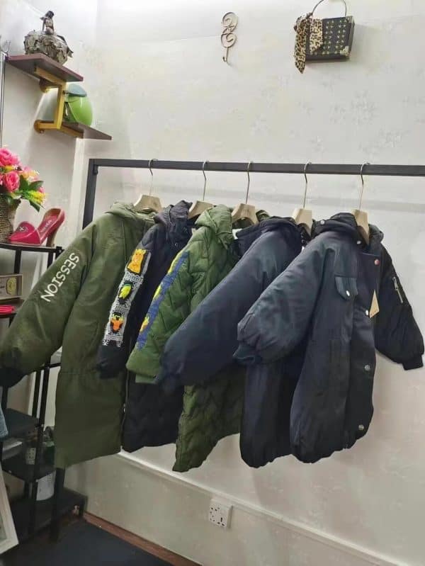 Stock Clothes Kid Cotton Jacket Coat - Image 6