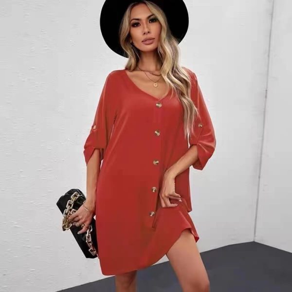 Stock Clothes Women Dress - Image 4