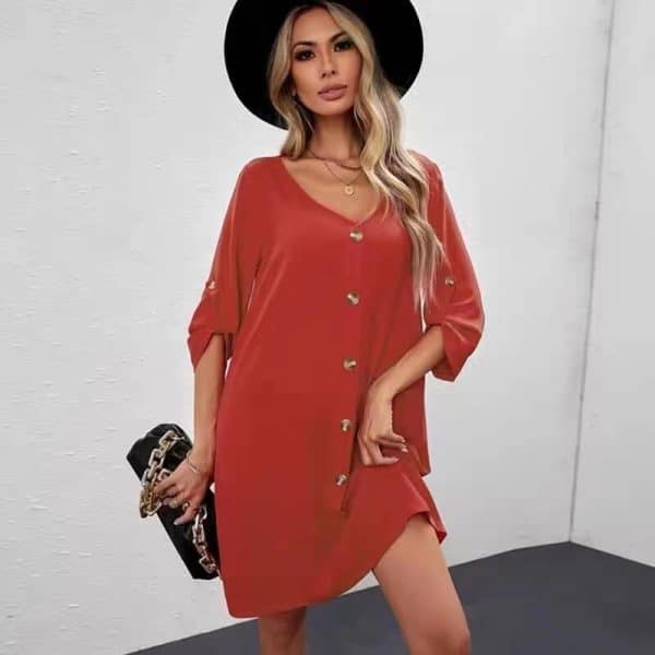 Stock Goods Clothes Women Dress
