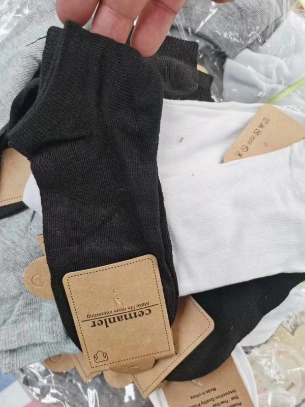 Stock Clothes Men Short Sock - Image 6