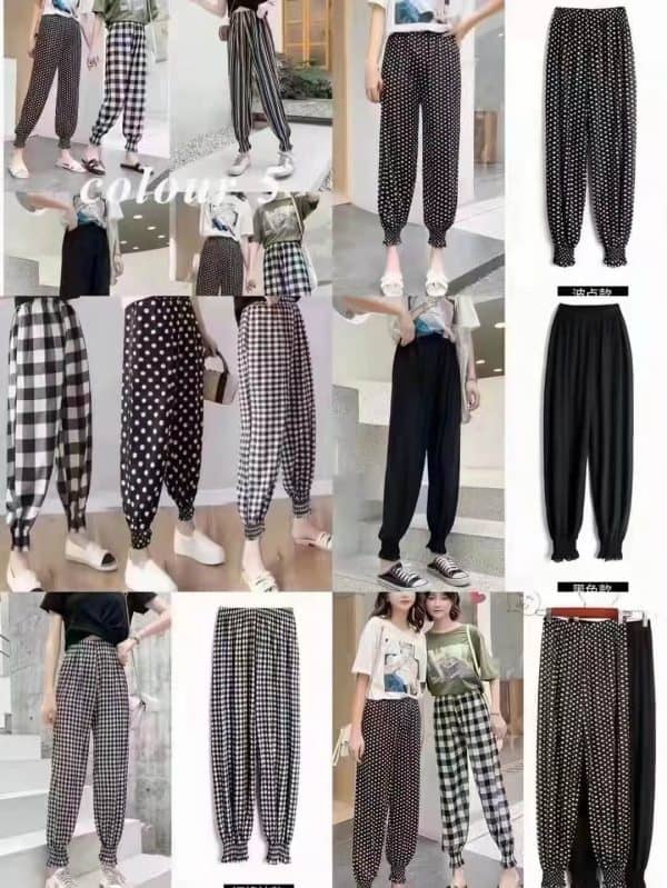 Stock Goods Clothes Women Pants