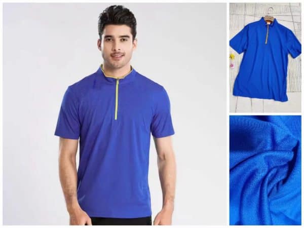 Stock Goods Clothes Men T-shirt Polo