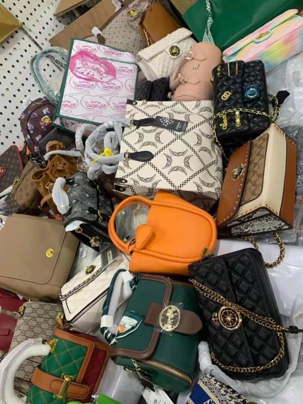 Stock Goods Women Hands Bag