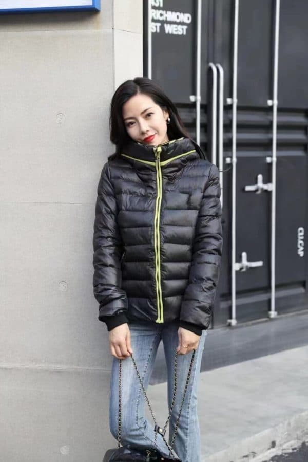 Stock Goods Clothes Women Down Jacket Coat