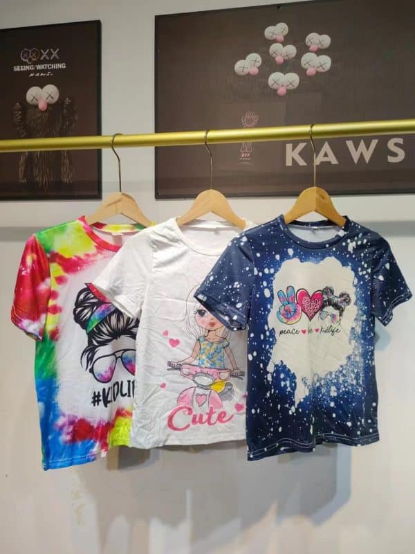 Stock Goods Clothes Kid Tshirt