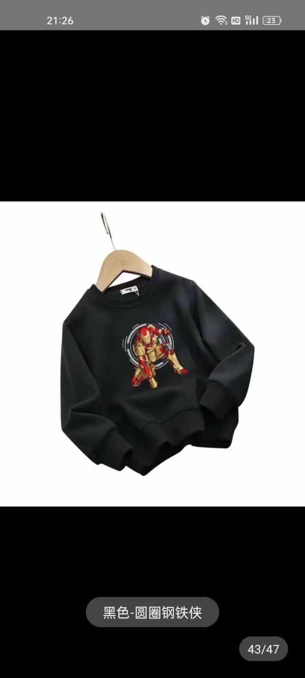 Stock Clothes Kid Cotton Sweater - Image 5