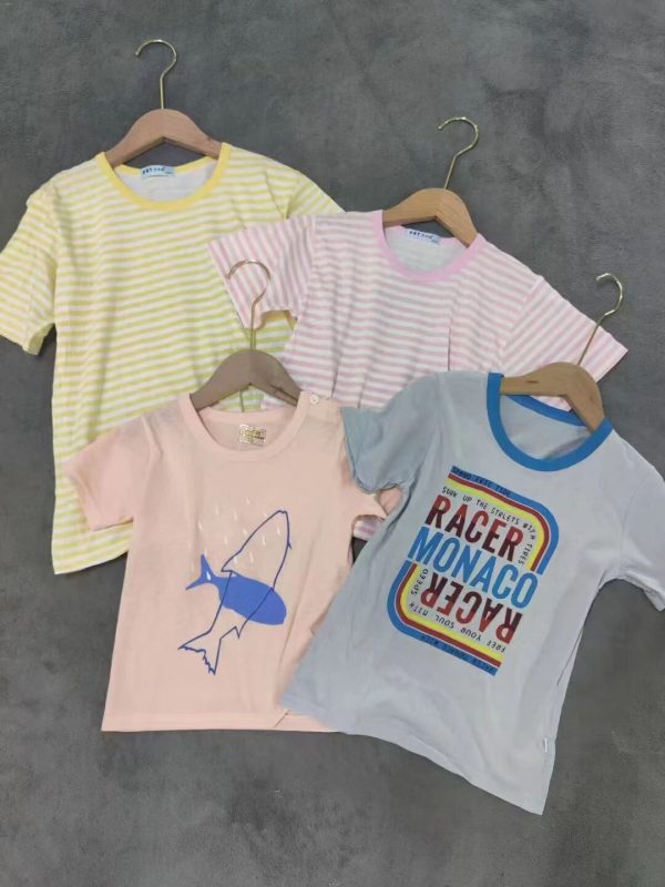 Stock Clothes Kid Cotton Tshirt - Image 2