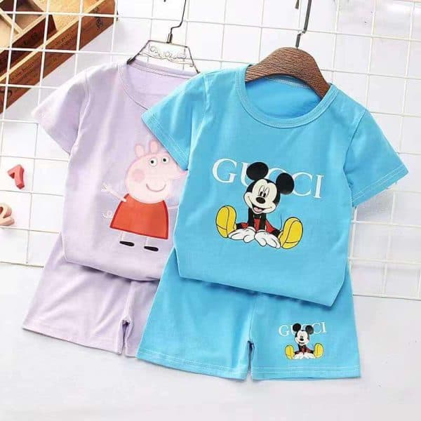 Stock Clothes Kid Short Sleeved Suit - Image 6