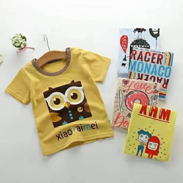 Stock Clothes Kid Cotton Tshirt - Image 7
