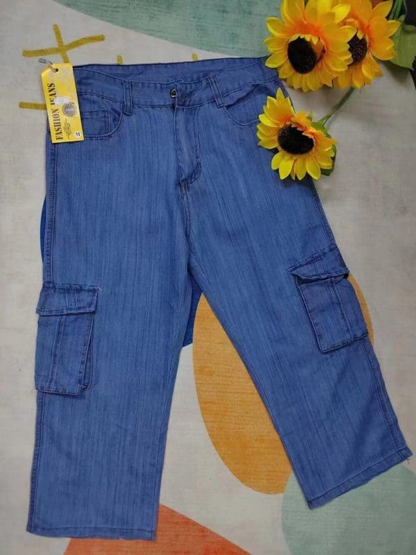 Stock Clothes Men Oversize Jean Pants - Image 5