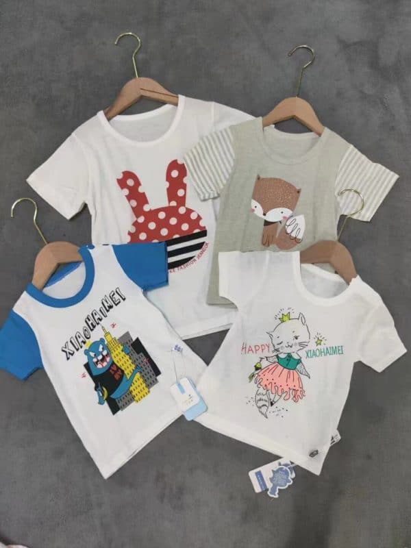 Stock Clothes Kid Cotton Tshirt - Image 8