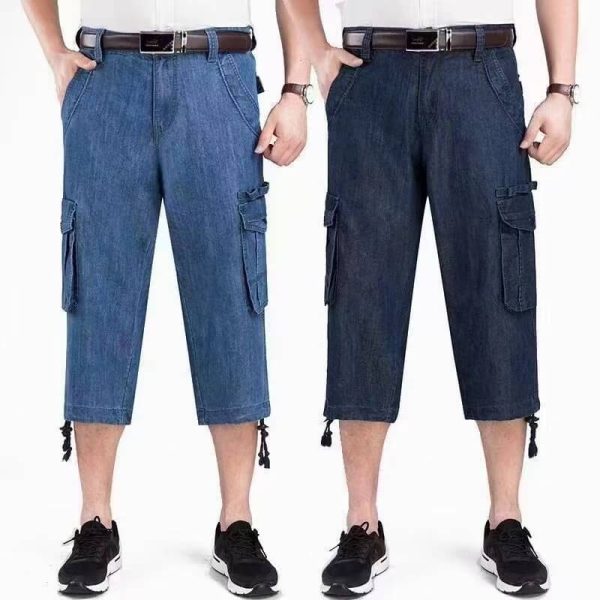 Stock Clothes Men Oversize Jean Pants