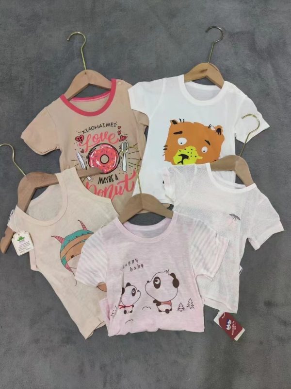 Stock Clothes Kid Cotton Tshirt - Image 6