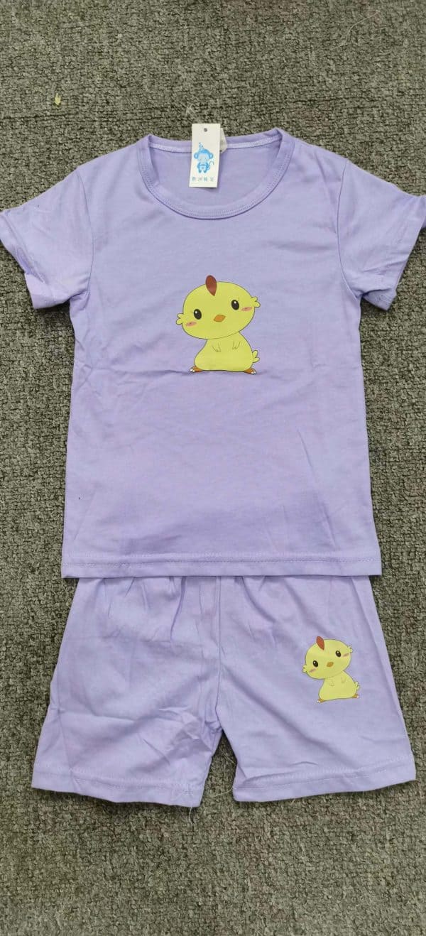 Stock Clothes Kid Short Sleeved Suit - Image 5