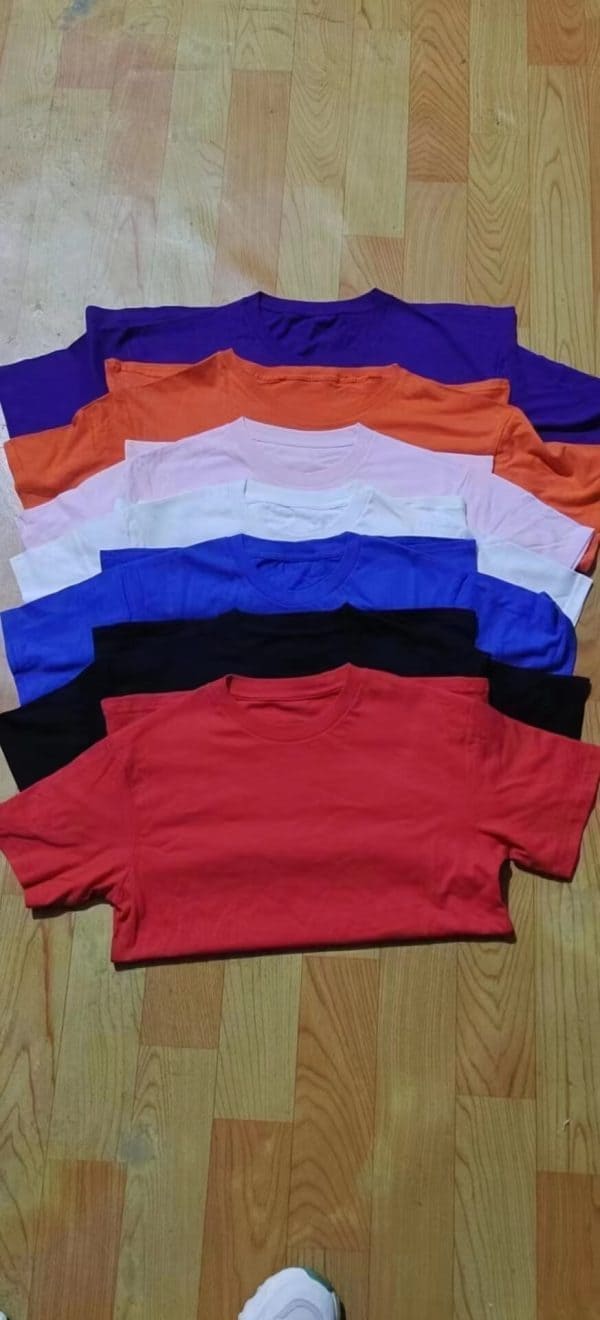 Stock Goods Clothes Men Women Polo Cotton Tshirt