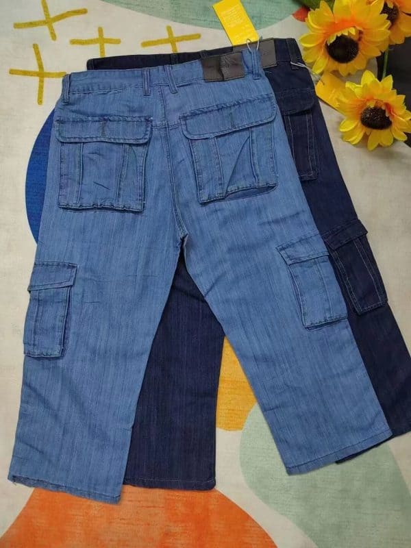Stock Clothes Men Oversize Jean Pants - Image 8